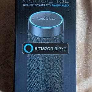 Platinum Wireless Speaker with Amazon Alexa - Black